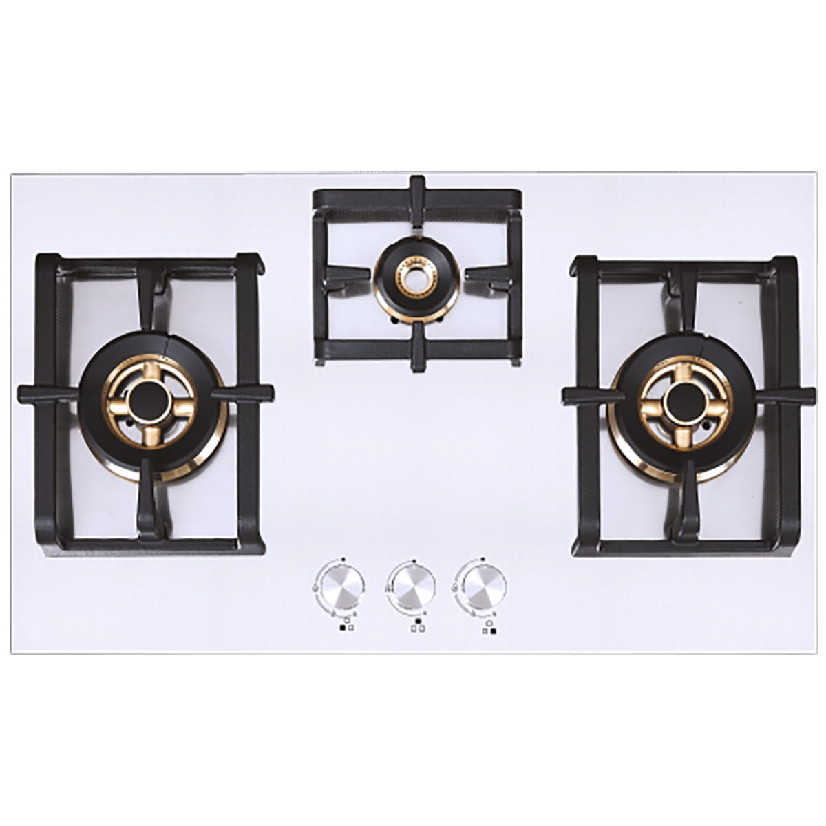 Elica 3 burner gas deals stove stainless steel